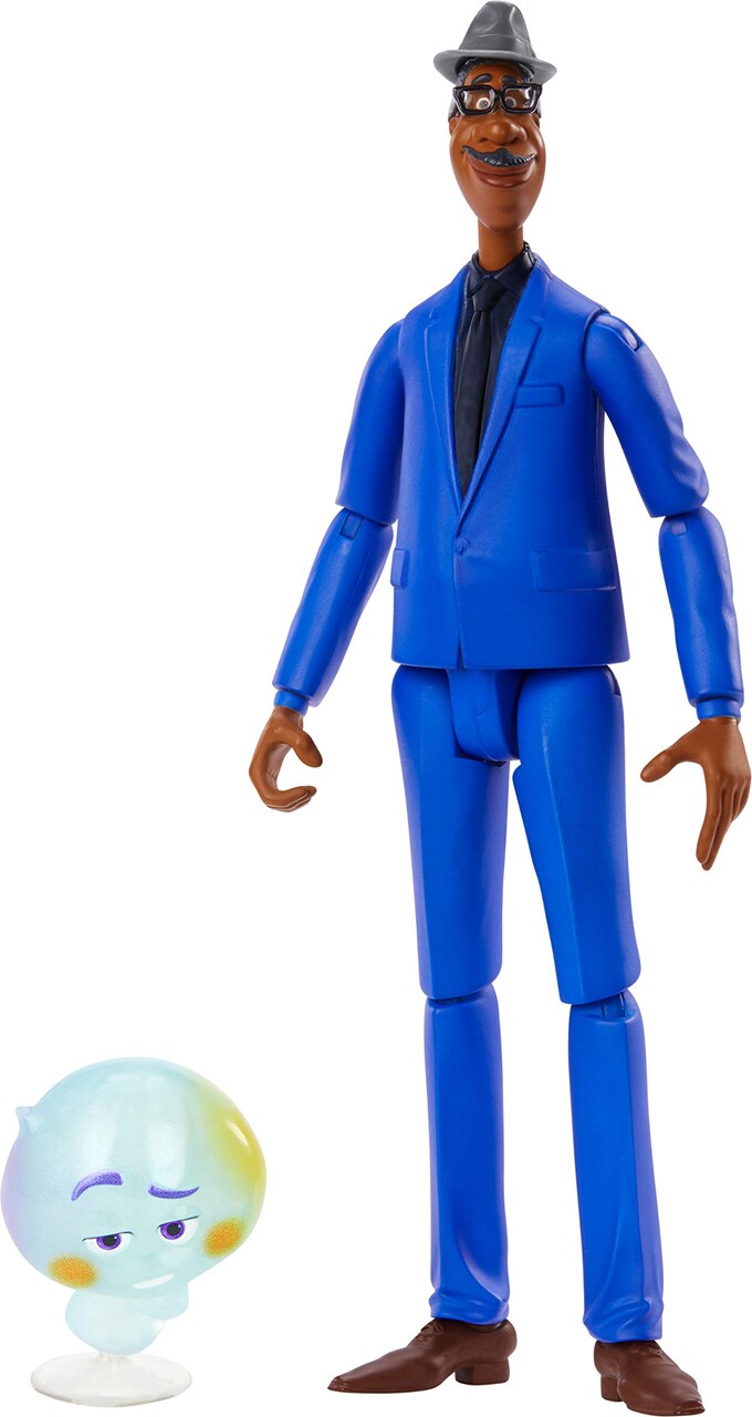 Mattel Pixar Pixar Disney Soul Joe Gardner Action Figure 8-in Tall Movie Character Toy with